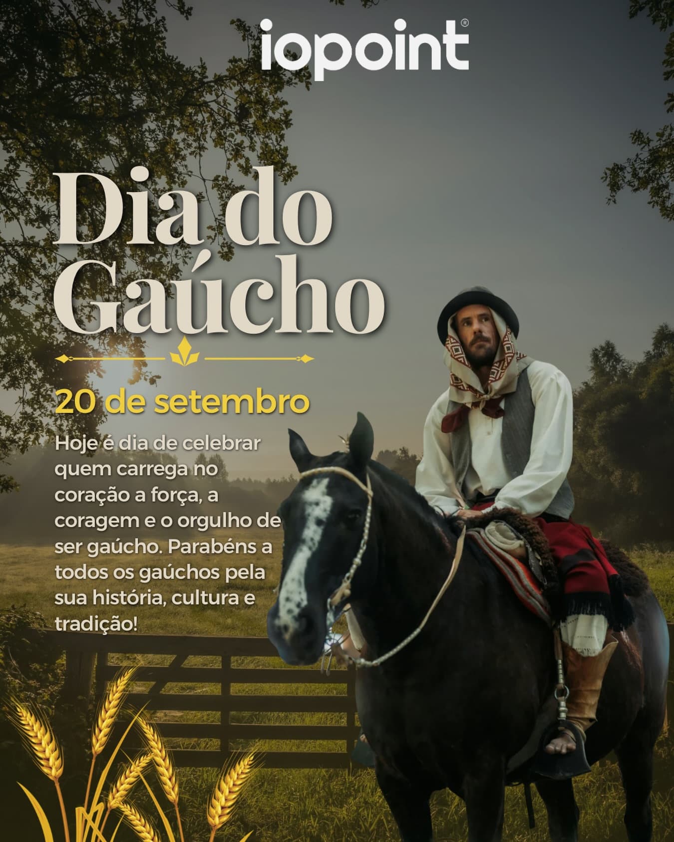 Hoje celebramos a força de um povo, a beleza de uma cultura e a tradição que atravessa gerações.